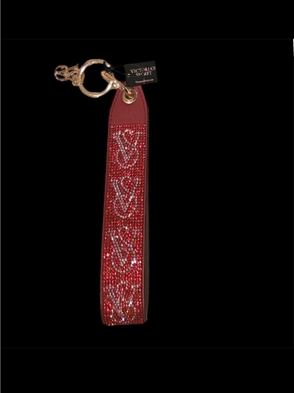 Victoria’s Secret RED & PINK
RHINESTONE WRISTLET KEYCHAIN